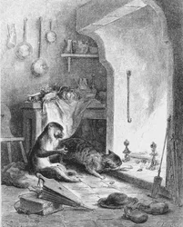 De Aap en de Kat, 1868